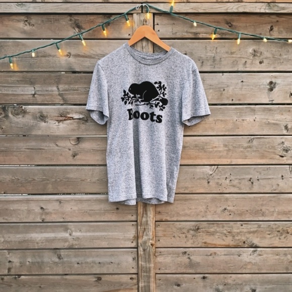 Roots Salt&Pepper men’s XS tee - Picture 1 of 3